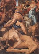 Rosso Fiorentino Moses Defending the Daughters of Jethro oil painting reproduction